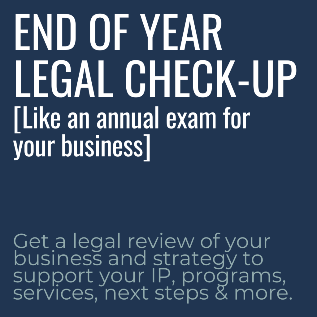 End of Year Legal Checkup Product Image