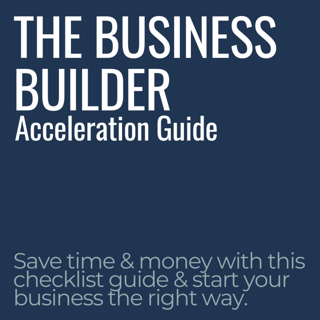Business Builder Acceleration Guide product image