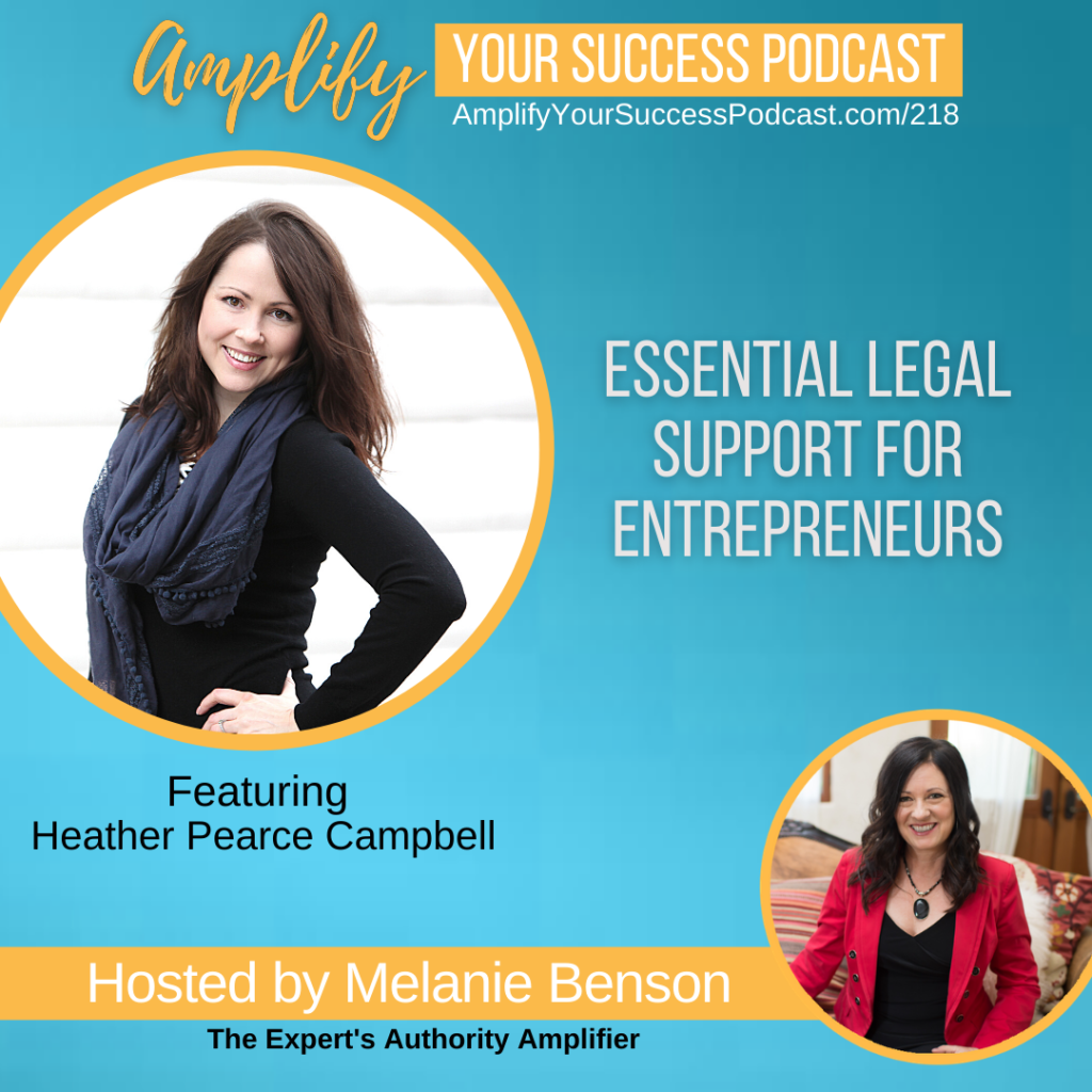 Heather Pearce Campbell on Amplify Your Success Podcast
