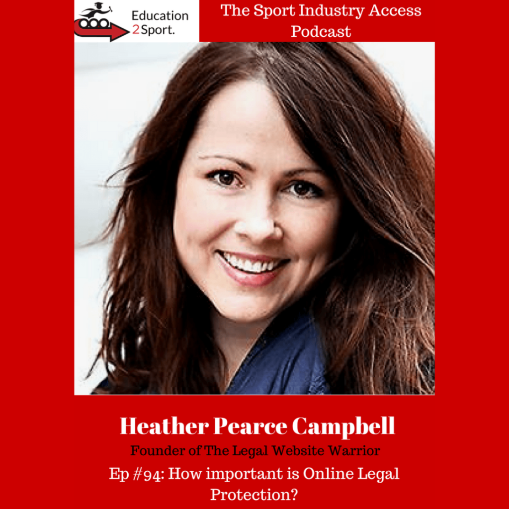 The Sports Career Podcast featuring Heather Pearce Campbell