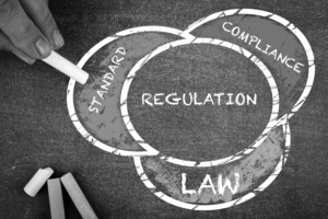 Diagram showing regulation at the center